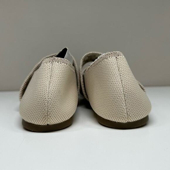 NWOB | MIA | Madeleine Ballerina Flats | Cream | Size 6 M US - Picture 8 of 14